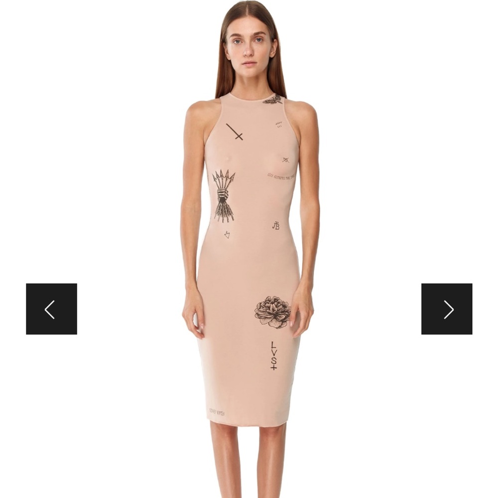 Ttswtrs dress in beige